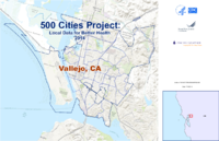 500 Cities Project Local Data for Better Health 2014 Vallejo CA