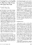 Serologic survey for syphilis in migratory labor camps of upstate New York