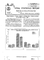 Annual estimate of persons injured in moving motor vehicle accidents in the United States 1967