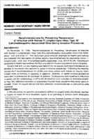 MMWR Morbidity and Mortality Weekly Report April 11 1986  Vol 35  No 14
