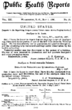 Public health reports  v 12 no 19 May 7 1897