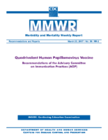 Morbidity and Mortality Weekly Report Recommendations and Reports March 23 2007  Vol 56  No RR2