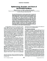 Epidemiology evolution and future of the HIVAIDS pandemic