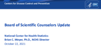 Board of Scientific Counselors update