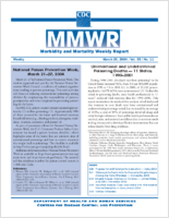 MMWR Morbidity and Mortality Weekly Report Vol 53 No 11 March 26 2004
