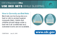 Use Bed Nets While Sleeping July 21 2016