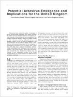 Potential Arbovirus Emergence and Implications for the United Kingdom