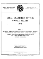 Vital Statistics of the United States 1949 Part I
