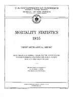 Mortality Statistics 1935
