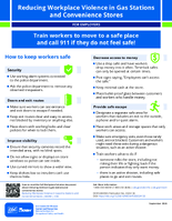 Reducing Workplace Violence in Gas Stations and Convenience Stores For Employers