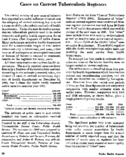 Cases on current tuberculosis registers