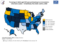 2019 IISAR Adult Participation Map