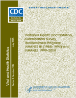 National Health and Nutrition Examination Survey biospecimen program NHANES III 19881994 and NHANES 19992014
