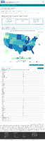 United States COVID19 cases and deaths by state reported to the CDC since January 22 2020 COVID19 death rate in the US reported to the CDC by stateterritory deaths per 100000 November 20 2020