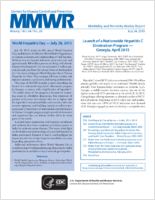 MMWR Morbidity and Mortality Weekly Report Vol 64 No 28 July 24 2015