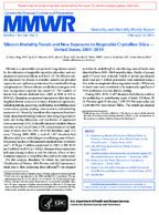 Silicosis Mortality Trends and New Exposures to Respirable Crystalline Silica  United States 20012010