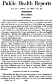 Public health reports  v 55 no 16  APRIL 19 1940