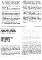 Use of process evaluation to guide health education in Forsyth Countys project to prevent cervical cancer