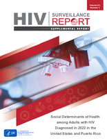 Social Determinants of Health among Adults with HIV Diagnosed in 2022 in the United States and Puerto Rico