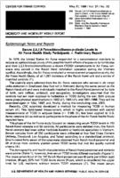 MMWR Morbidity and Mortality Weekly Report May 27 1988  Vol 37  No 20