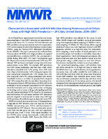 MMWR Morbidity and Mortality Weekly Report Vol 60 No 31 August 12 2011