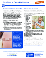 Take Time to Get a Flu Vaccine 2017
