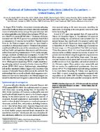 Outbreak of Salmonella Newport Infections Linked to Cucumbers  United States 2014