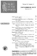 Public Health Rep v 72 no 11  table of contents