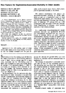Risk Factors For SepticemiaAssociated Mortality In Older Adults