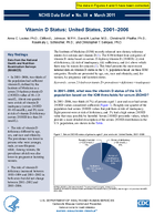 Vitamin D Status United States 20012006