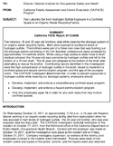 Two Laborers Die from Hydrogen Sulfide Exposure in a Confined Space at an Organic Waste Recycling Facility