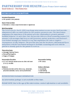 Partnership for Health LossFrame Intervention
