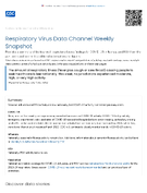 Respiratory Virus Data Channel Weekly Snapshot