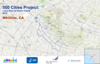 500 Cities Project Local Data for Better Health 2016 Whittier CA