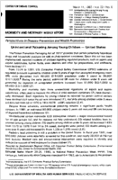 MMWR Morbidity and Mortality Weekly Report March 11 1983  Vol 32  No 9