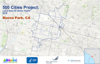 500 Cities Project Local Data for Better Health 2016 Buena Park CA
