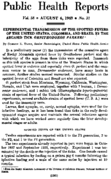 Public health reports  v 58 no 32 AUGUST 6 1943
