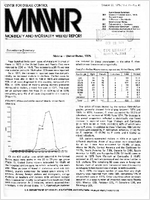 MMWR Morbidity and Mortality Weekly Report October 22 1976  Vol 25  No 41