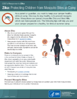 Zika Protecting Children from Mosquito Bites at Camp July 20 2016