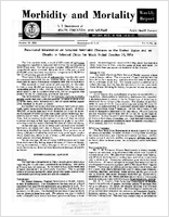 Morbidity and Mortality Weekly Report Vol 3 No 42 October 29 1954