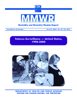 Morbidity and Mortality Weekly Report MMWR Surveillance Summaries June 2003  Vol 52  No SS3
