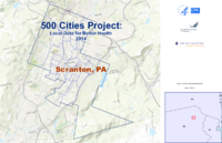 500 Cities Project Local Data for Better Health 2014 Scranton PA