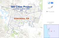 500 Cities Project Local Data for Better Health 2014 Livermore CA