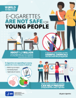 Ecigarettes are not safe for young people