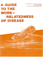 A Guide to the WorkRelatedness of Disease 1976