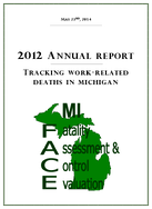 2012 Annual Report Tracking WorkRelated Deaths in Michigan
