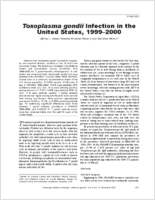 Toxoplasma gondii Infection in the United States 19992000
