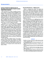 Announcements Guidance Available for Implementing and Managing Contact Tracing for Ebola in Countries Without Ebola Outbreaks American Heart Month  February 2015
