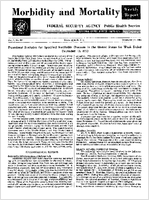 Morbidity and Mortality Weekly Report Vol 1 No 50 December 19 1952