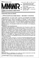 Morbidity and Mortality Weekly Report MMWR November 21 1980  Vol 29  No 46